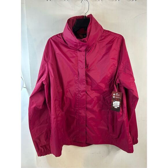 Swiss Tech Peak XL 16/18 Rain Hooded Jacket Pink - Picture 5 of 11